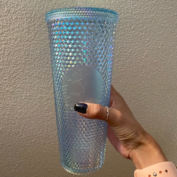 BNWT! STARBUCKS icy blue venti studded tumbler/cup - original release